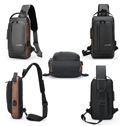 Mochila Antirrobo Impermeable con Puerto USB