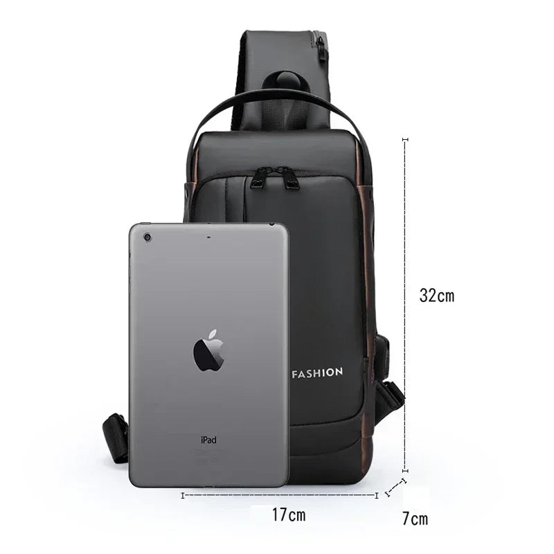 Mochila Antirrobo Impermeable con Puerto USB